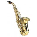 Comet Sax/Sassofono soprano curvo Sib con Fa diesis laccato