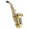 Comet Sax/Sassofono soprano curvo Sib con Fa diesis laccato