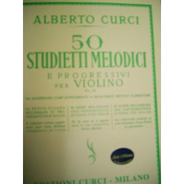 Curci 50 studietti melodici e progressivi