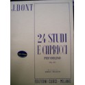 Dont 24 studi e capricci